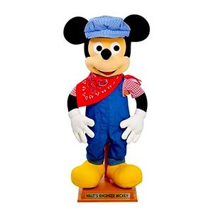 HUGE 3FT Disney Vault Engineer Mickey with stand & original packaging UNOPENED
